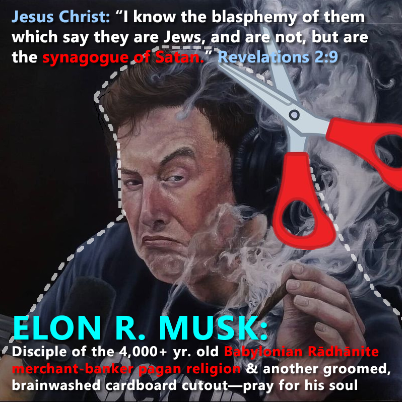 ELON MUSK HIDES HIS 4000-YR OLD BABYLONIAN RADHANITE PAGAN MERCHANT-BANKER SOLOMON&apos;S GOLD-BASED RELIGION