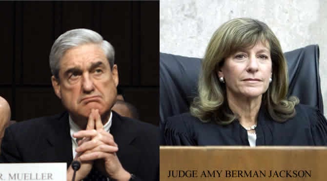 MUELLER’S JUDGE AND PROSECUTOR TAKE THEIR ORDERS FROM HILLARY