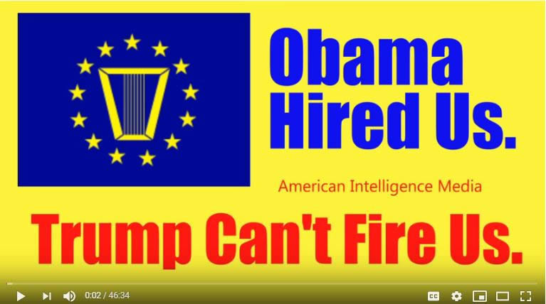 OBAMA HIRED THEM. TRUMP CANNOT FIRE THEM. SO THEY SAY