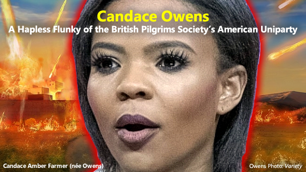 CANDACE OWENS: CHARLIE KIRK&apos;S BRITISH PILGRIMS SOCIETY GIRL IS UNIPARTY